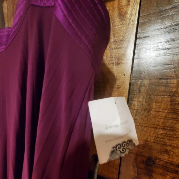 Donna Morgan Magenta dress size 4 - Picture 2 of 5